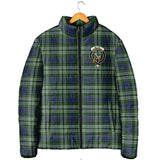 Clan Blyth Crest Tartan Padded Jacket RF59