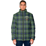 Clan Blyth Crest Tartan Padded Jacket RF59