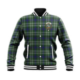 Clan Blyth Crest Tartan Baseball Jacket JM924