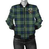 Clan Blyth Crest Tartan Bomber Jacket ZJ59