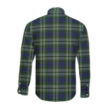 Clan Blyth Crest Tartan Long Sleeve Shirt PC923