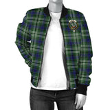 Clan Blyth Crest Tartan Bomber Jacket ZJ59