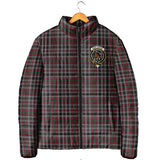 Clan Borthwick Crest Tartan Padded Jacket RF60