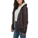 Clan Borthwick Crest Tartan Sherpa Hoodie CT923