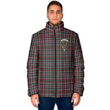 Clan Borthwick Crest Tartan Padded Jacket RF60