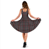 Clan Borthwick Tartan Sleeveless Midi Womens Dress VS1130