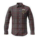 Clan Borthwick Crest Tartan Long Sleeve Shirt PC922