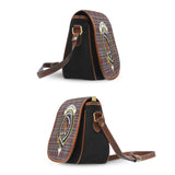 Clan Borthwick Crest Tartan Saddle Bag MS922