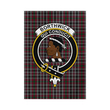 Clan Borthwick Crest Tartan Flag CF60