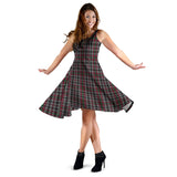 Clan Borthwick Tartan Sleeveless Midi Womens Dress VS1130