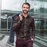 Clan Borthwick Tartan Long Sleeve Shirt P1151