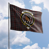 Clan Borthwick Crest Tartan Flag CF60