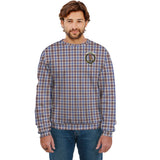 Clan Boswell Crest Tartan Sweatshirt HC922