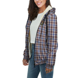 Clan Boswell Crest Tartan Sherpa Hoodie CT922