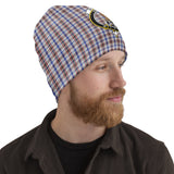 Clan Boswell Crest Tartan Beanies Hat LC61