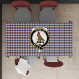 Clan Boswell Tatan Tablecloth with Family Crest BC61