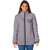 Clan Boswell Crest Tartan Padded Jacket RF61