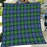 Clan Bowie Ancient Tartan Premium Quilt F1127