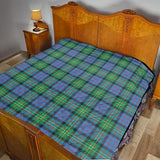 Clan Bowie Ancient Tartan Premium Quilt F1127