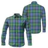 Clan Bowie Ancient Tartan Long Sleeve Shirt P1149