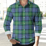 Clan Bowie Ancient Tartan Long Sleeve Shirt P1149