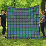 Clan Bowie Ancient Tartan Premium Quilt F1127