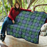 Clan Bowie Ancient Tartan Premium Quilt F1127