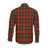 Clan Boyd Modern Crest Tartan Long Sleeve Shirt PC920