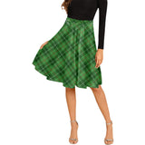 Clan Boyle Tartan Melete Pleated Midi Skirt V1125