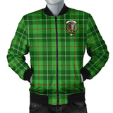 Clan Boyle Crest Tartan Bomber Jacket ZJ63