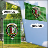 Clan Boyle Crest Tartan Flag CF63