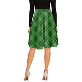 Clan Boyle Tartan Melete Pleated Midi Skirt V1125