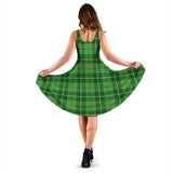 Clan Boyle Tartan Sleeveless Midi Womens Dress VS1126