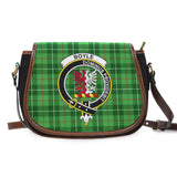 Clan Boyle Crest Tartan Saddle Bag MS919