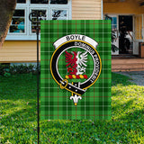 Clan Boyle Crest Tartan Flag CF63