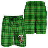 Clan Boyle Crest Tartan Mens Shorts NS919