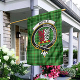 Clan Boyle Crest Tartan Flag CF63