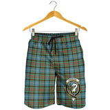 Clan Brisbane modern Crest Tartan Mens Shorts NS918