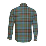 Clan Brisbane modern Crest Tartan Long Sleeve Shirt PC918