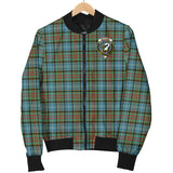 Clan Brisbane modern Crest Tartan Bomber Jacket ZJ64