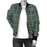 Clan Brisbane modern Crest Tartan Bomber Jacket ZJ64