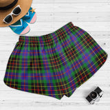 Clan Brodie Hunting Modern Crest Tartan Womens Shorts NW2108