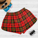 Clan Brodie Modern Crest Tartan Womens Shorts NW2106