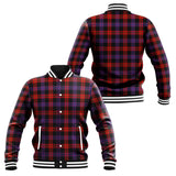 Clan Broun Modern Tartan Baseball Jacket J1131