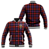 Clan Broun Modern Crest Tartan Baseball Jacket JM913