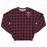 Clan Broun Modern Crest Tartan Sweatshirt HC913