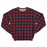 Clan Broun Modern Tartan Sweatshirt H1119