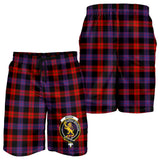 Clan Broun Modern Crest Tartan Mens Shorts NS912