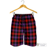 Clan Brown Tartan Men's Shorts N10