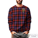 Clan Brown Crest Tartan Sweatshirt HC2